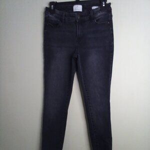 True Craft Jeans Women 6 Mid Rise Skinny Black